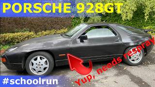 Porsche 928 GT schoolrun [upl. by Ruperto]