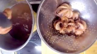 How to prepare Asian Octopus Salad [upl. by Einnad]