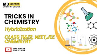 Tricks in Chemistry  Hybridization  Class 11 12 NEET amp JEE  Mukesh Pareek [upl. by Isidora]