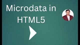 Microdata in HTML5 [upl. by Nirot]