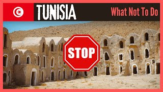 TUNISIA 🇹🇳  WHAT NOT TO DO When Visiting ❌  Dos Donts Advice amp Tunisia Travel Tips [upl. by Mayda210]