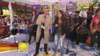 Miley Cyrus  The Climb  Live  The Today Show [upl. by Aiek480]