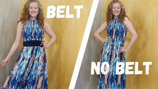 To Belt Or Not To Belt for Your Body Shape Petite Style Over 40 [upl. by Etep]