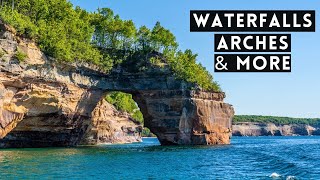 Pictured Rocks National Lakeshore AMAZING 2 Hour Boat Tour [upl. by Christalle]