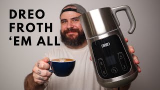 Is DREO the PERFECT Milk Frother for Your Coffee [upl. by Eelarak770]