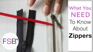 Identifying Different Zippers [upl. by Daggett]