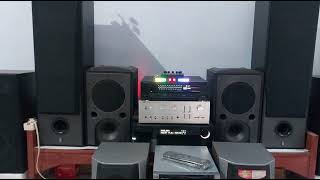 JVC VN300 VS HARMAN KARDON AVR 2552 [upl. by Eibber]