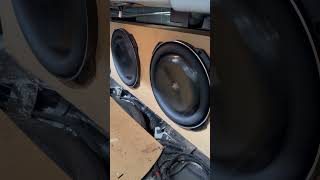 JL Audio 13TW5 doing WORK subwoofer jlaudio bass [upl. by Lecirg]