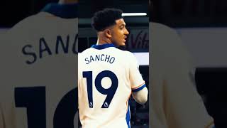 Sancho Shines in Chelsea Debut shorts chelsea sancho football premierleague [upl. by Armalda]