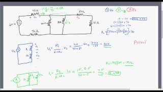 Solving Circuits Using Voltage amp Current Dividers [upl. by Liebowitz605]