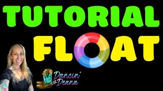 FLOAT 🛟🍹 Line Dance Tutorial [upl. by Nagirrek]