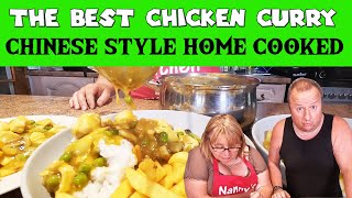 The Best Tasting Home Cooked Chicken Curry Chinese Style [upl. by Dareece]