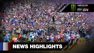 News Highlights  Monster Energy FIM Motocross of Nation 2023 MXGP Motocross [upl. by Phillips87]