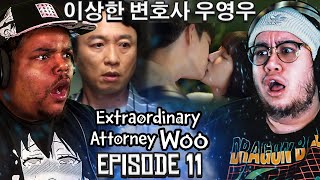 DAD CAUGHT THEM KISSING  Extraordinary Attorney Woo EP 11 GROUP REACTION  이상한 변호사 우영우 [upl. by Eidarb938]