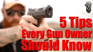 5 Things Every Gun Owner Should Know [upl. by Ramey]