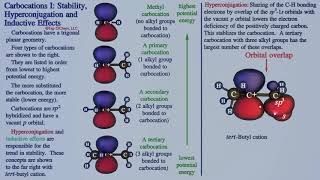 Organic Chemistry Carbocation Stability Inductive Effect and Hyperconjugation [upl. by Abba]