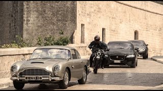 INSANE car chase and shooting scene from James Bonds No Time To Die in 4K HDR Dont miss it [upl. by Hunfredo]