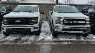 2024 Ford F150 breaking down the differences between XLT and Lariat 2024F150 [upl. by Sianna]