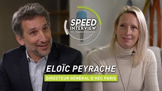 HEC Paris  Speed Interview de lEgalité des Chances  Eloïc Peyrache [upl. by Wolfy]