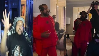 Why U stop recording DJ Akademiks amp Lil Boom Full breakdown of the Latest Kanye West Rant [upl. by Shea28]