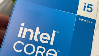 i5 14500 intel gen 14 unbox [upl. by Beffrey]