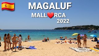 🇪🇸 Magaluf 🏖 Mallorca ❤ 28th May  Walking tour  Spain 2022  Beach walk [upl. by Lotsyrc748]