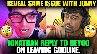 🚨NEYOO Reveal Jonathan Not Happy With Decision But 😱 godl jonathan bgmi bgis [upl. by Nylkaj565]