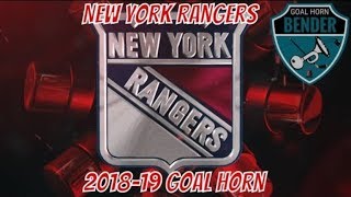 New York Rangers 2019 Goal Horn with Guitarist [upl. by Marilou]