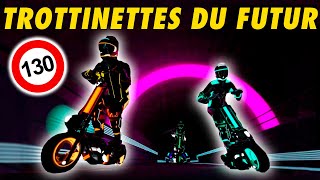 Des courses de trottinettes ultra rapides comme en Formule 1 [upl. by Ellak]