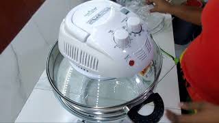 Nutrichef Air Fryer Infrared Convection Halogen Oven Unboxingairfryer nutrition unboxing [upl. by Earahs682]