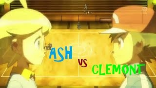 Pokemon xy the seriesAsh vs clemont full gym battle English [upl. by Frederic]