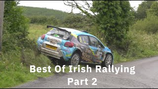 Best Of Irish Rallying 2023  Part 2  Moments  Crash Action Close Calls [upl. by Zoila]