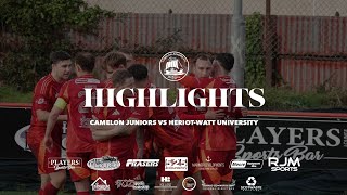 Match Highlights vs HeriotWatt University 121024 [upl. by Lorollas696]