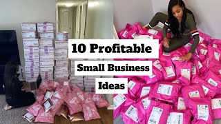 12 Highly Profitable HomeBased Business Ideas💡 [upl. by Yromem]