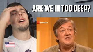 American Reacts to Stephen Fry on AI [upl. by Nolrev]