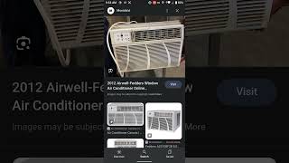 2012 AirWell Fedders Window Air Conditioner [upl. by Hussein]