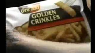 Ore Ida French Fries Commercial 1989 [upl. by Bekki899]