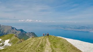 GRAMMONT and its magnificent view of LAKE GENEVA  Hike Tour  Switzerland [upl. by Assirem]