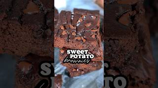 Sweet Potato Brownies falldesserts brownies easydessertrecipes sweetpotatorecipes [upl. by Ainex758]