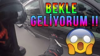 Türkiyede Yaşanan Motosiklet Kazaları Sinirli ve Çılgın İnsanlar Motorcu Kavgaları Ayna Kırma 3 [upl. by Otsirave756]