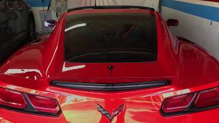 2017 Corvette C7  install stingray emblem on hatchback [upl. by Barron]