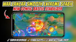 Update ‼ Config ML Anti Lag Battle Stabilizer  Lag Fix Frame Drop  Mobile Legends [upl. by Ahsiloc585]