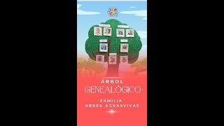 Árbol genealógico  Actividades en casa [upl. by Relyt588]