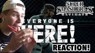 Super Smash Bros Ultimate E3 2018 Reveal REACTION Snake Ice Climbers and MORE [upl. by Esteban]