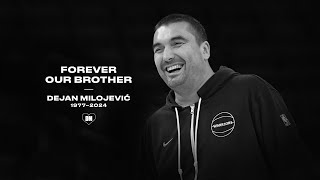 The Golden State Warriors Remember Dejan Milojević [upl. by Nomyar236]