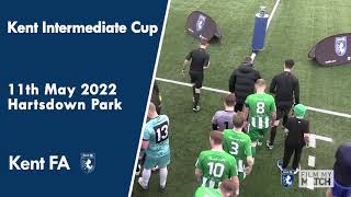 MATCH HIGHLIGHTS  Kent Intermediate Cup Final Margate FC U23s v Rusthall Reserves 11 May 2022 [upl. by Nylirak]