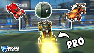 Rocket League Pros vs 2 Demo Masters Rocket League Manhunt [upl. by Tildie]