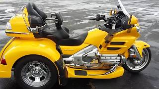 Custom 2010 Goldwing trike and trailer [upl. by Mencher798]