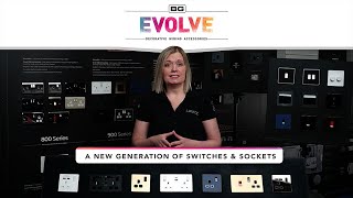 EVOLVE Switches amp Sockets Innovation with Contemporary Aesthetic [upl. by Nosac]