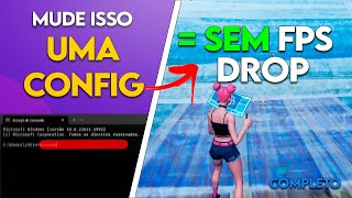 COMO DIMINUIR O DROP DE FPS E RODAR EM PC FRACO FORTNITE [upl. by Louie342]